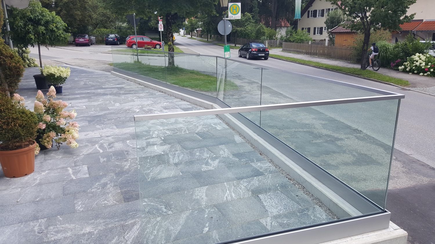 Glas im Aussenbereich - Glasgeländer