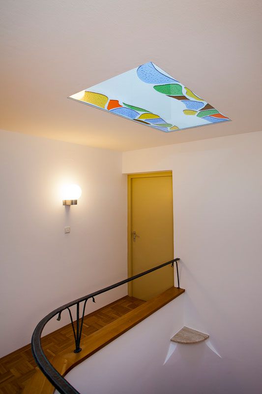 Glaserei-Leonhard-Fischer-Oberammergau-Glaskunst-Schmelzglasdesign-Fusing-Oberlicht