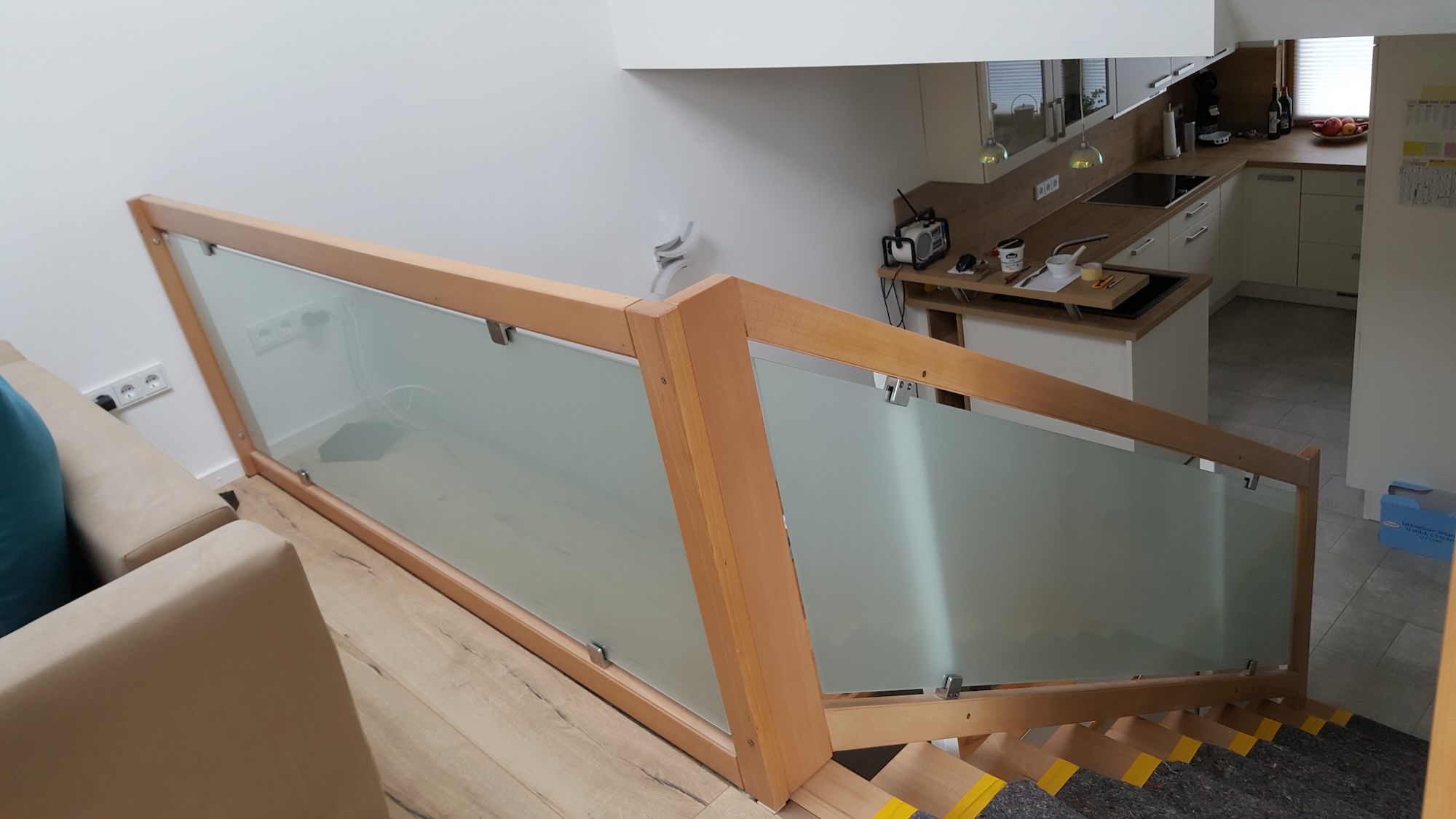 Glas im Innenbereich Interieur - Geländerverglasung